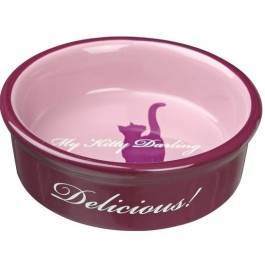 Ceramic Cat Bowl My Kitty Dish Design 0.2 l/ø 13 cm Various Colours *SALE*