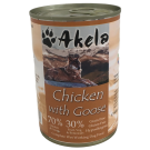 Akela Grain-Free Complete Wet Working Dog Food Duck & Rabbit 70:30 400g VAT FREE