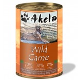 Akela Grain-Free Complete Wet Working Dog Food Game 70:30 400g VAT FREE