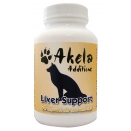 Akela Additions Liver Support For Small Dogs & Cats 90 Capsules