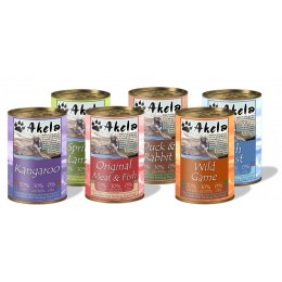 Akela Grain-Free Complete Wet Working Dog Food Single Tins