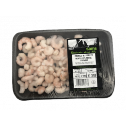 Frozen Cooked & Peeled Prawns 190g