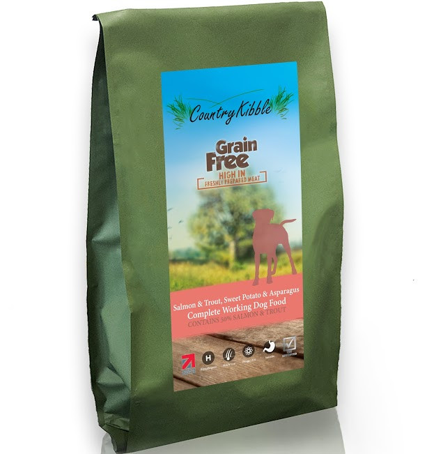 Country Kibble Natural GrainFree Dog Food Salmon, Trout