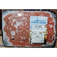 Mince de saumon congelé avec os 500g